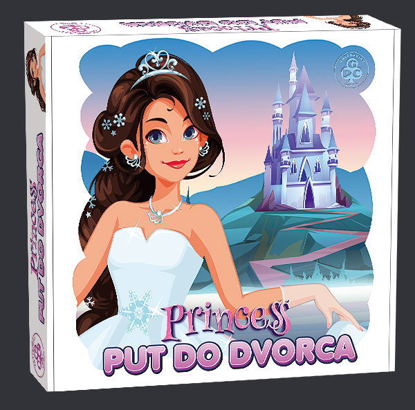 Društvena igra - Princess Put do dvorca